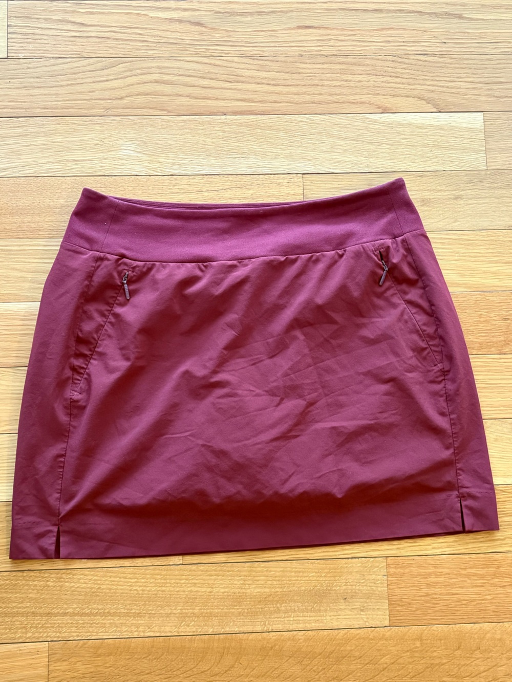 Athleta Burgundy Active Skort